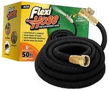  Upgraded Expandable Garden Hose 50 ft Extra Strength 3/4 Solid Brass 50 FT