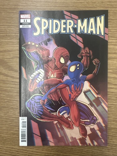 Spider-Man #11- CVR B Luciano Vecchio Variant, Dan Slott, 2023, VF/NM!