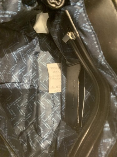 NEU French Connection Schultertasche schwarz Kunstleder Box gesteppt Catriona - Bild 10 von 12