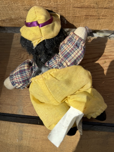 Vintage Ganz Porcelain Clown Doll - 6" tall - nice - Picture 2 of 3