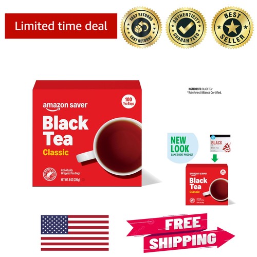 Gourmet Classic Schwarztee - 100 Teebeutel, Rainforest Alliance zertifiziert - Bild 1 von 8