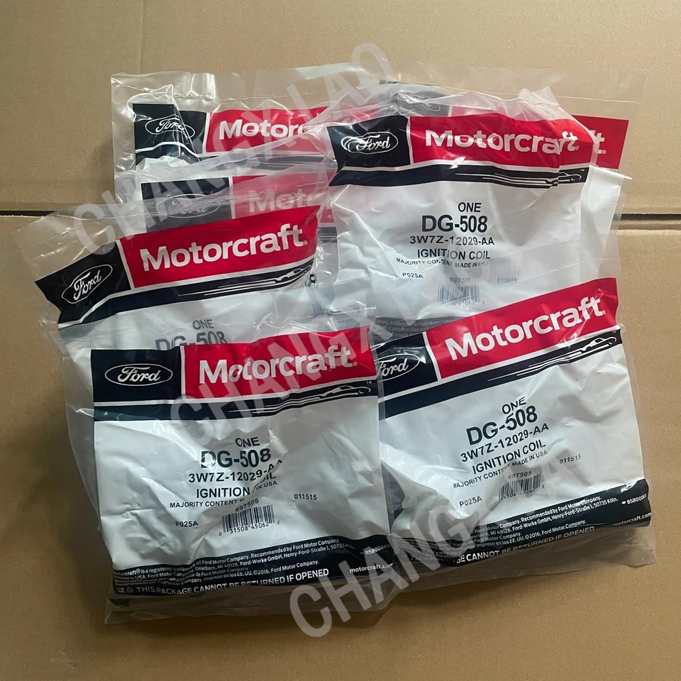 8PCS 01-10 FORD F-150 F150 4.6L 5.4L 6.8L MOTORCRAFT DG508 IGNITION COIL NEW OEM - Image 4 of 4