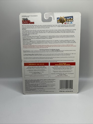 Racing Champions 1/64 USA Police 1949 Mercury Missouri Highway Patrol NEW - Picture 7 of 7