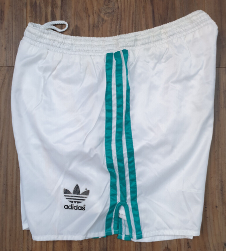 ADIDAS Sampdoria Glanz Nylon Shorts weiß DFB D5 Sporthose Fußball Vintage Retro - Bild 5 von 20