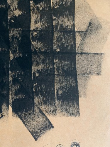 ARTISTE DU XX° - PEINTURE ABSTRAITE -OEUVRE ORIGINALE 1990-INEDIT (94) - Picture 5 of 15