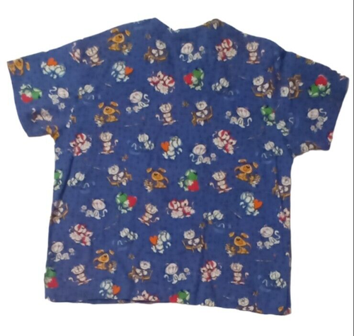 Blusa Médica Azul Peaches Uniforms Gatos Perros Mascotas Mujer Grande Enfermera Veterinaria - Imagen 2 de 11
