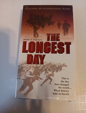 The Longest Day VHS 1962, 1999 Sealed Watermarks