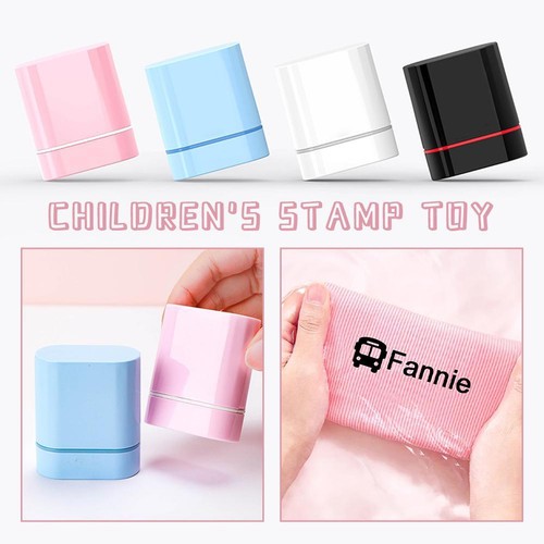 Self Inking Clothes Labelling Custom Personalised Name Stamp for Children Ki-UK - Picture 3 of 17