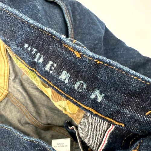 PRPS Jeans Men's Sz 40 Blue Regular Selvedge Demon Fit Button Fly Skinny Leg - Picture 5 of 15