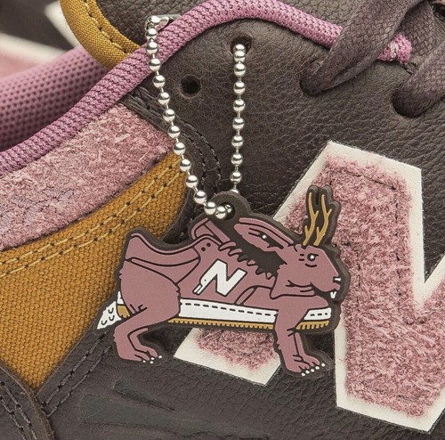 7M / 8.5W New Balance 480 x 303 Boards x Jeremy Fish Collab Silly Pink Bunny NEW - Picture 6 of 18