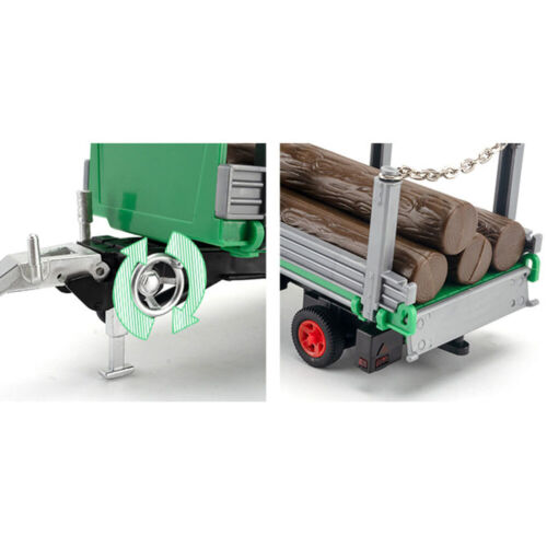 1:32 Farm Tractor Transport Trailer Playset Diecast Toy Tractor Toys for Kids - Picture 5 of 7