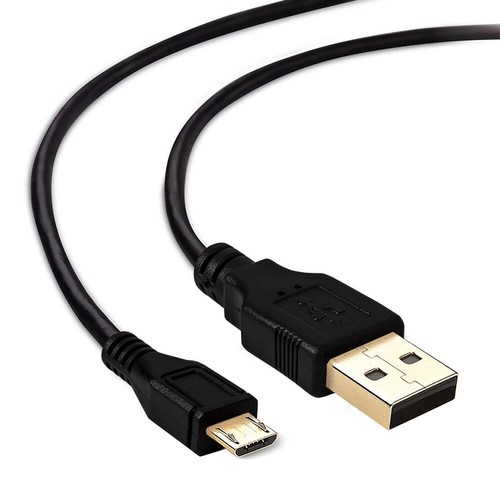 Micro USB Ladekabel 15 Fuß robust extra lang 2,0 Ladekabel schwarz
