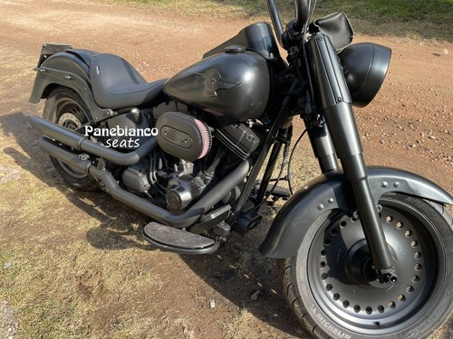 SELLA SEAT SITZBANK PANEBIANCO SOFTAIL 2006-17 fat boy night train - Picture 2 of 3