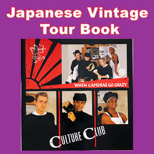 Culture Club 1983 Wenn Kameras verrückt werden - Japanisches Vintage Konzert Tourbuch - Bild 1 von 1