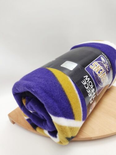 Baltimore Ravens Fleece Throw Blanket - NFL Football (campaign) 50 x 60 inches - Picture 5 of 7