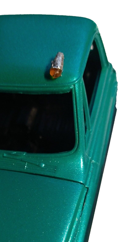 5 Piece Truck Cab Lights - Roof Clearance Lights Amber 1/25 scale - Picture 6 of 6