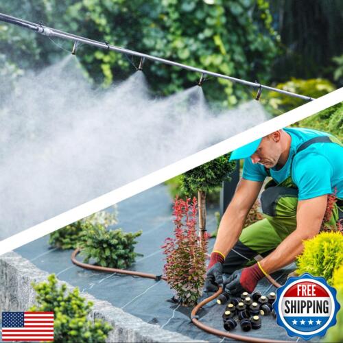 Kittmip 30 Pcs Sprinkler Nozzle 1/2 Inch Garden Misting Nozzles Adjustable 36 - Picture 4 of 5