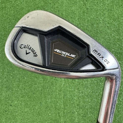 Callaway Rogue ST Max OS Pitching Wedge NS Pro Modus 3 Extra Stiff X Flex +3/4"