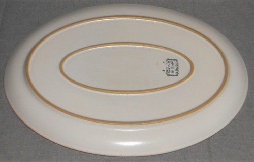 Plato para servir ovalado Denby PATRÓN COTSWOLD HECHO EN INGLATERRA - Imagen 2 de 5