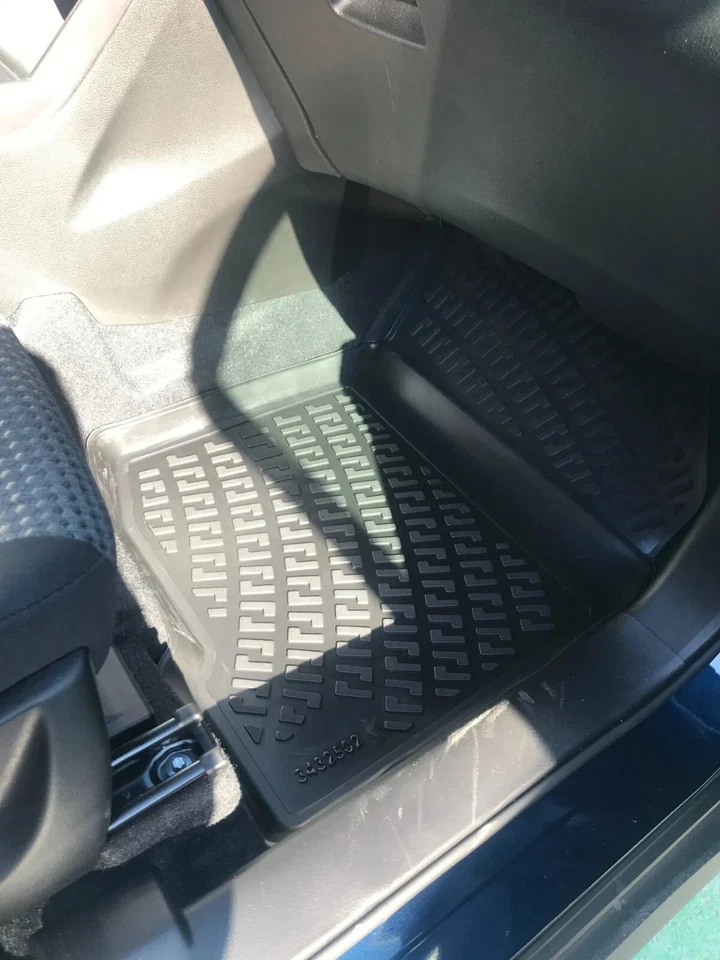 Alfombrillas forro coche para Suzuki S-Cross 2022-2025 goma TPE todo tipo de clima negro Foto 4 de 4