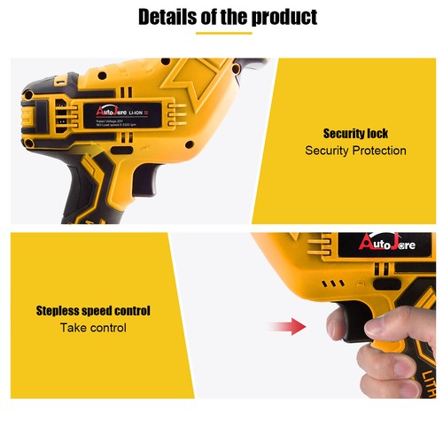 Bürstenlose Akku-Säbelsäge für Dewalt 20 V Max regelbares Werkzeug nur - Bild 9 von 13