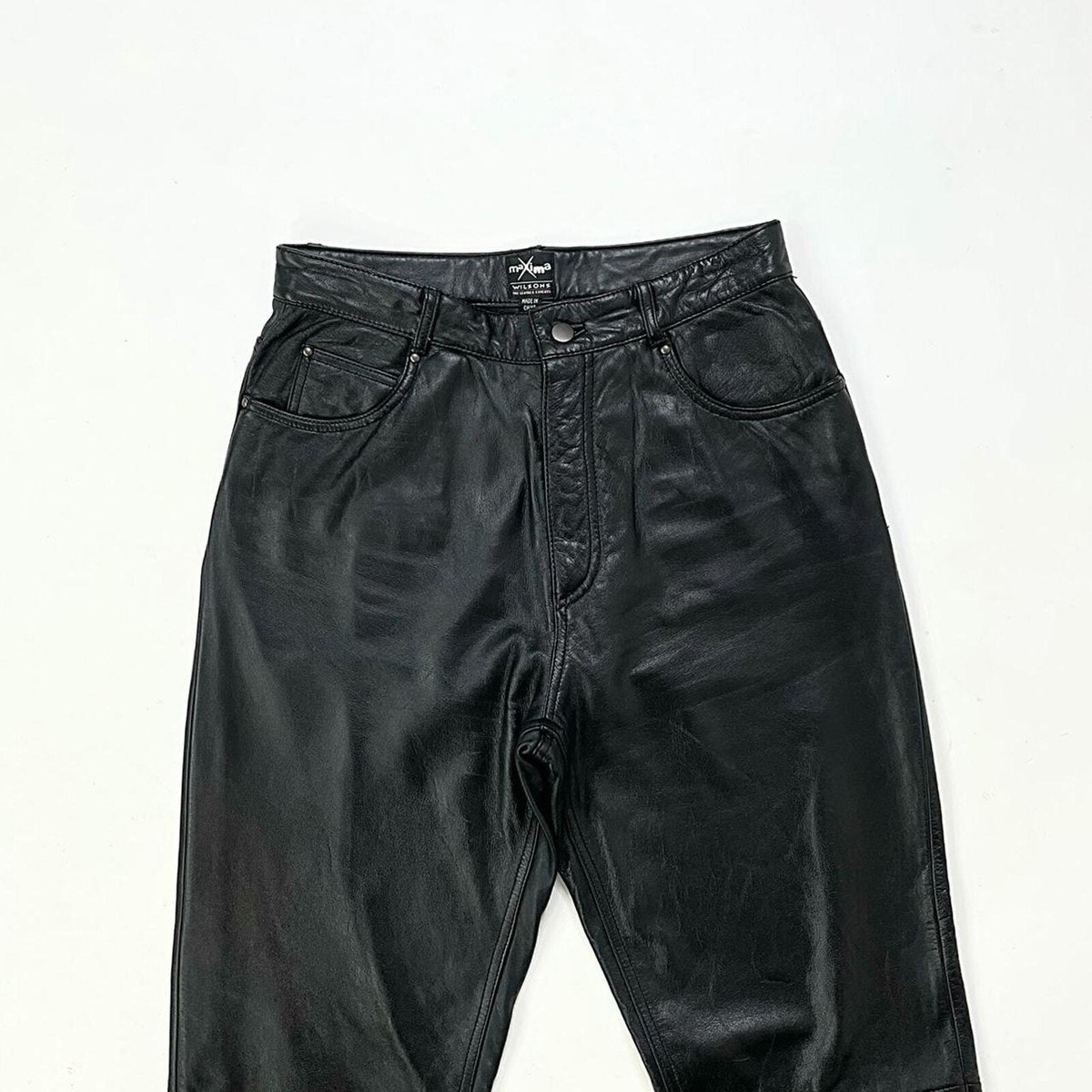 Vintage 90s wilsons leather genuine leather pants! 28