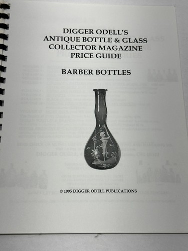 Digger Odell's - Vol 1: Barber Bottles - Antique Bottle & Glass Collector 1995 - Picture 2 of 3