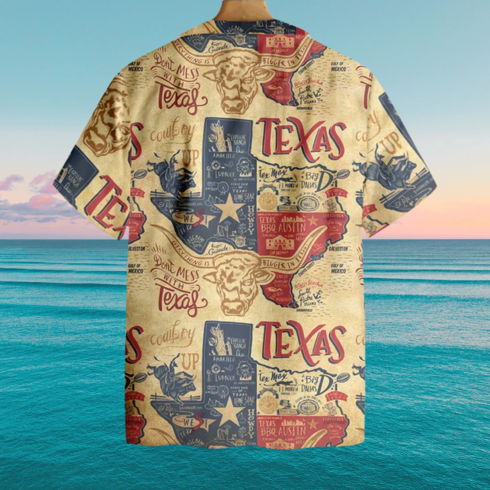 Texas Hawaiian Shirt
