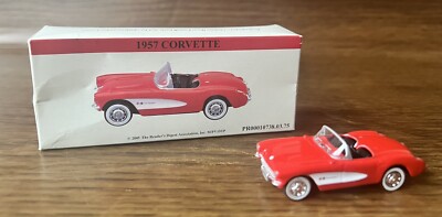 Reader s Digest 1957 Corvette Die Cast Car General Motors High Speed 2001