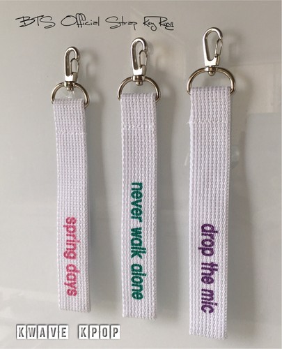 BTS -OFFICIAL STRAP KEYRING -Select 1 Design -Pls read descriptions, thanks! - Picture 3 of 3