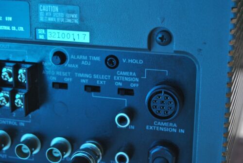 Working Vintage Black & White Panasonic Video Monitor WV-BM90/G for Camera CRT - Picture 3 of 10