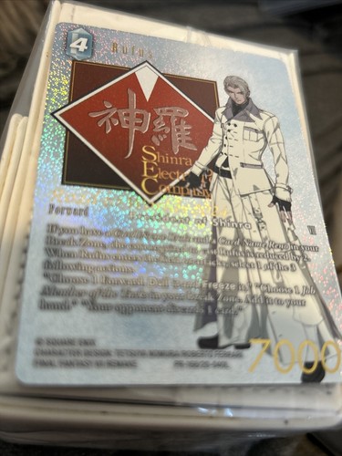 Final Fantasy TCG Rufus FULL ART promo PR-168 Road to Worlds 2024 20-040L - Picture 5 of 6