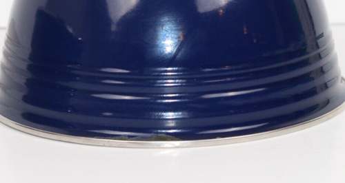 FIESTA Cobalt Nesting Bowls ENAMEL WARE 2 Bowls (2 & 3 QT) 1998 Metro Marketing - Picture 6 of 7