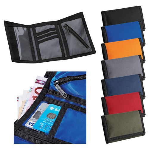 Portafoglio bambino uomo ragazzo triplo strappo portafoglio viaggio porta carte monete - Foto 1 di 13