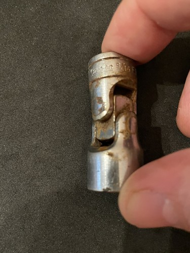 Vintage Snap On FS18A 9/16” Swivel Universal Socket 3/8” Drive 6 Point USA - Picture 5 of 7