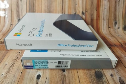 Microsoft Office 2021 Professionnel Plus pour 1 PC Windows Licence à Vie DVD - Photo 3/4