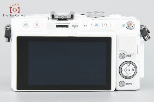 "Count 3,521" Olympus PEN Lite E-PL6 White 16.1 MP 14-42 40-150 Lenses w/ Box - Picture 5 of 18
