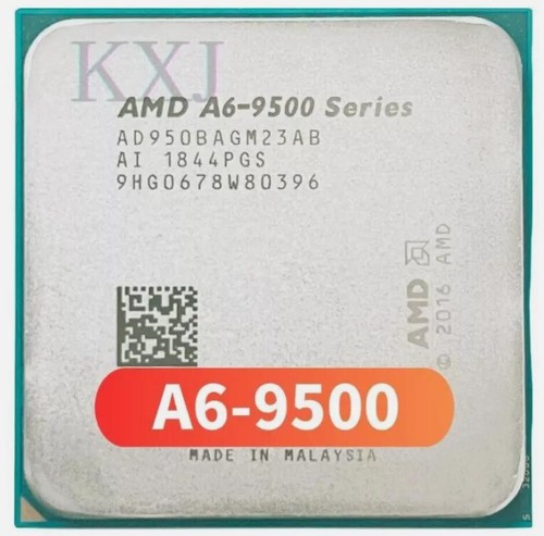AMD A6-Series A6-8570 A6-8580 A6-9500 A6-9500E 3.0 Ghz Dual-Core Socket Am4 CPU - Picture 8 of 9