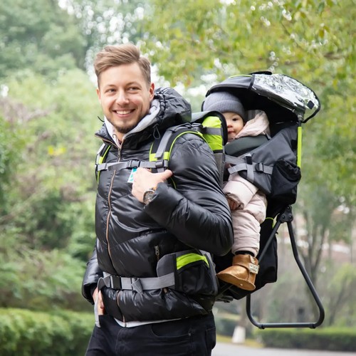 Baby Carrier Hiking Backpack Detachable Rain Cover for Toddlers Child Rucksack - Picture 16 of 16