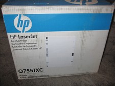 HP Q7551XC Black Toner Cartridge Q7551X OEM 51X LaserJet P3005 M3027 mfp M3035