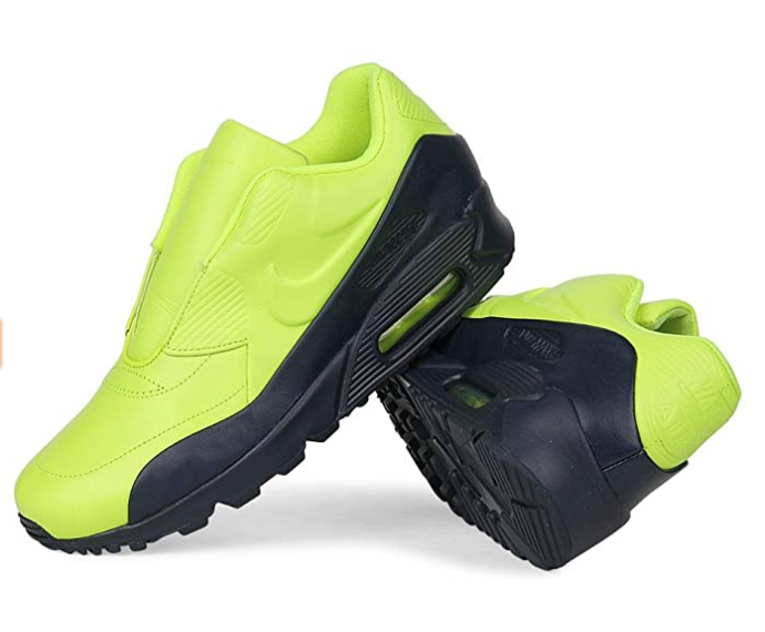 NIKE Sacai x NikeLab Air Max '90 scarpa slip on da donna (volt ossidiana) taglia 8