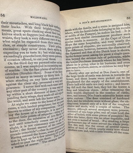1846 Charles Darwin JOURNAL OF RESEARCHES 1st US Edition H.M.S. BEAGLE EVOLUTION - Picture 16 of 23