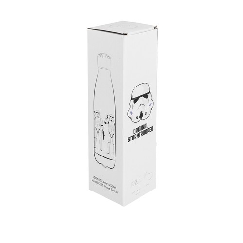 Borraccia termica 500 ml Stormtrooper Star Wars bianca bianco - Imagen 3 de 4