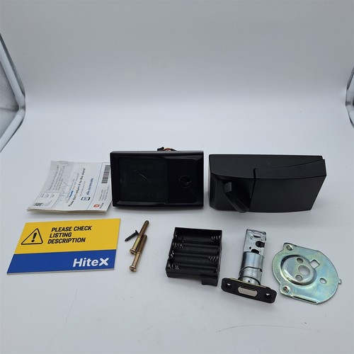 Schlage Encode Smart WiFi Lock, Keyless, Matte Black [BE489WBCEN622] *NO KEYS* - Picture 1 of 7