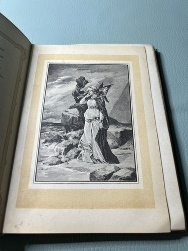 1840 Antique Book Esaias Tegner / illustrated by F. Klein Saga - Picture 13 of 17