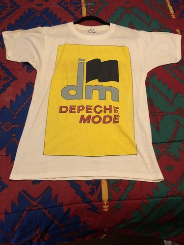 Rare Vintage Depeche Mode 1986 Black Celebration Tour Shirt Single Stitch HTF XL