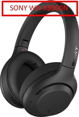SONY WH-XB900N Black Bluetooth Wireless Noise Canceling SONY WH-XB900N Black Bluetooth Wireless Noise Canceling