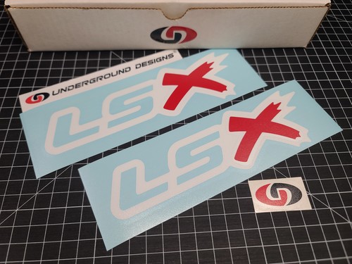 LSX Decals (2pk) Performance Racing Engine Accent Stickers LS1 LS6 LS2 LS3 LS7 - Picture 16 of 17