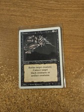 MAGIC THE GATHERING REVISED TERROR HEAVILY PLAYED
