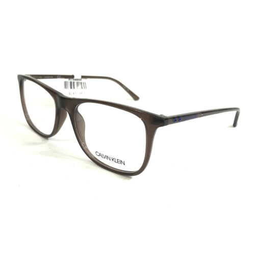Calvin Klein Eyeglasses Frames CK19513 201 Brown Square Full Rim 55-18-145 - Picture 6 of 12